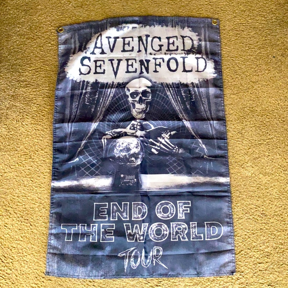 Avenged Sevenfold Tour Flag